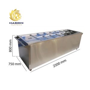 Tủ hâm nóng thức ăn 14 khay phổ thông