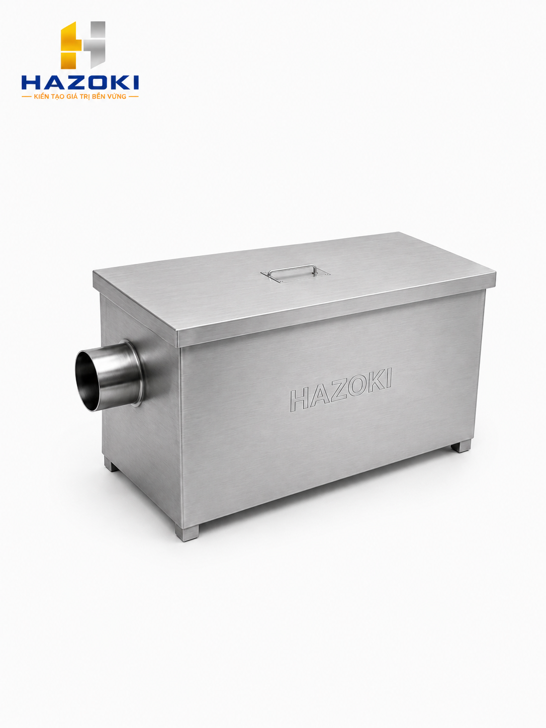Bể Tách Mỡ Inox 400L - Ảnh 6