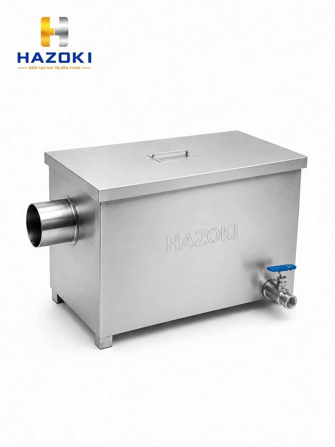 Bể Tách Mỡ Inox 500L - Ảnh 3
