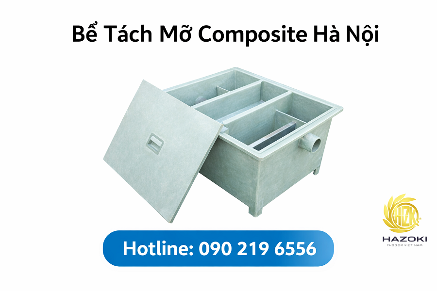 Bể tách ỡ composte hà nội