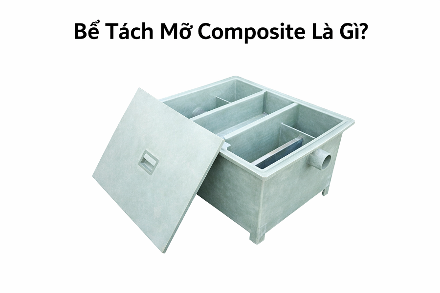 Bể tách mỡ composte là gì ?
