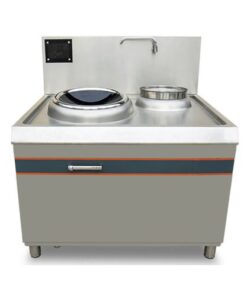 Bếp từ công nghiệp đơn 15KW có bầu nước