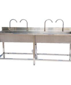 Bồn rửa tay inox cho trẻ mầm non 2000mm