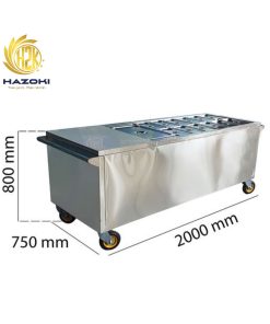Tủ giữ nóng thức ăn 13 khay phổ thông