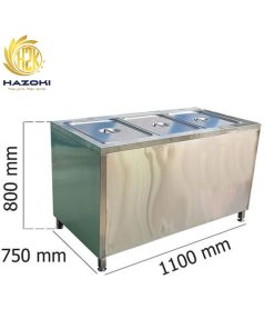 Tủ giữ nóng thức ăn 3 khay