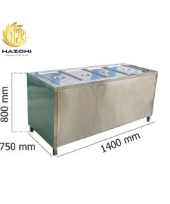 Tủ giữ nóng thức ăn 4 khay