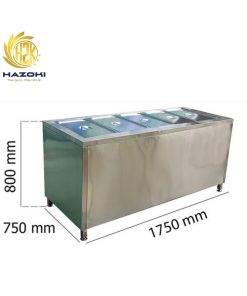 Tủ giữ nóng thức ăn 5 khay