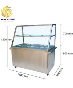 Tủ hâm nóng thức ăn 14 khay