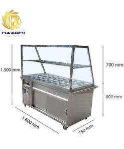 Tủ hâm nóng thức ăn 16 khay