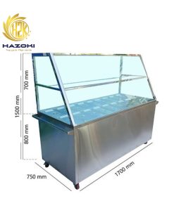 Tủ giữ nóng thức ăn công nghiệp 18 khay