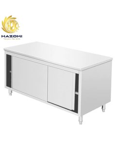 Tủ inox cửa lùa rộng 1000mm