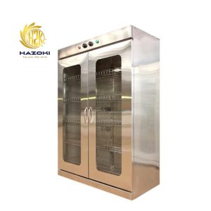 Tủ sấy bát công nghiệp 2 buồng Inox 201