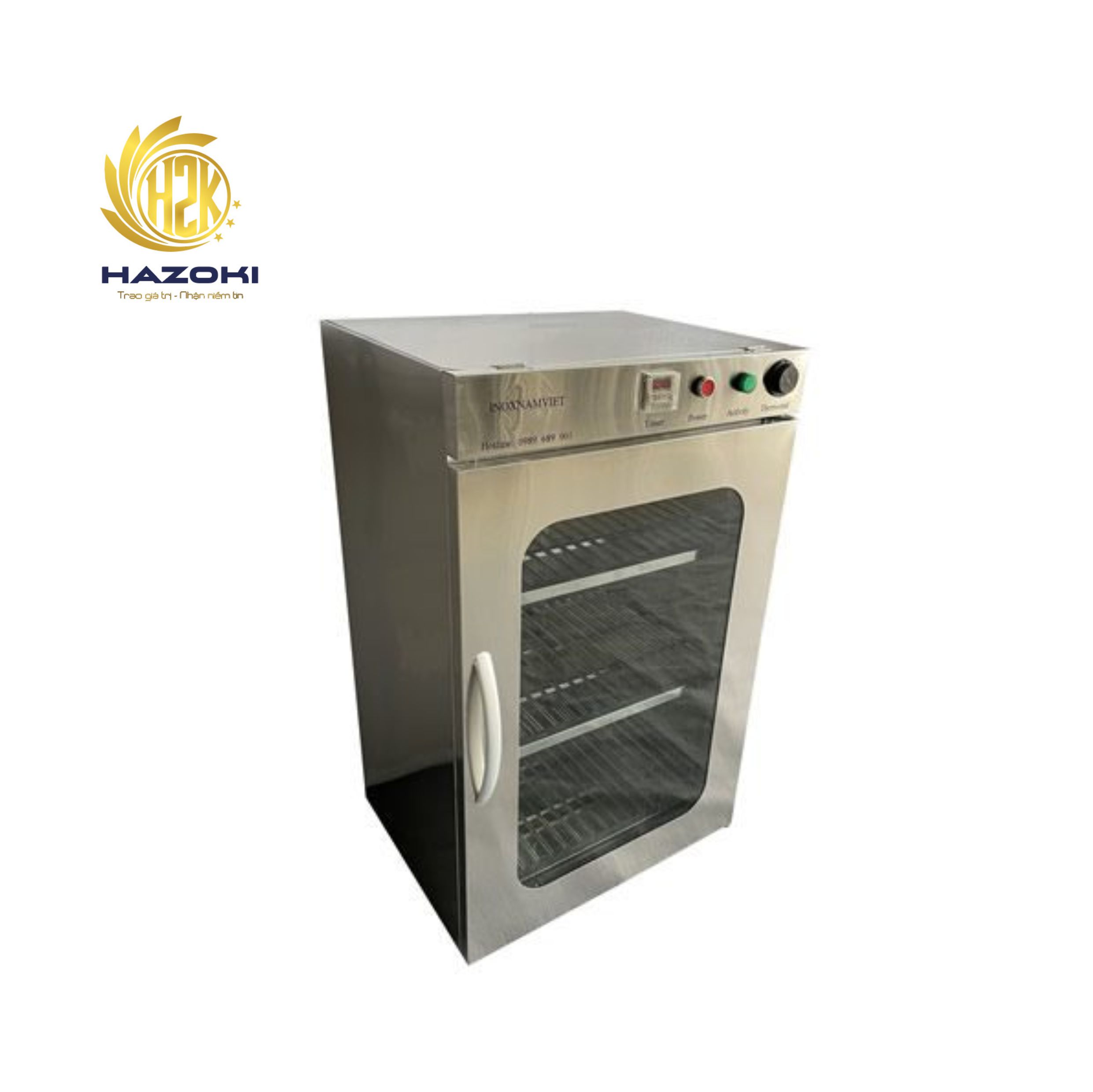 Tủ sấy bát đĩa mini inox 201