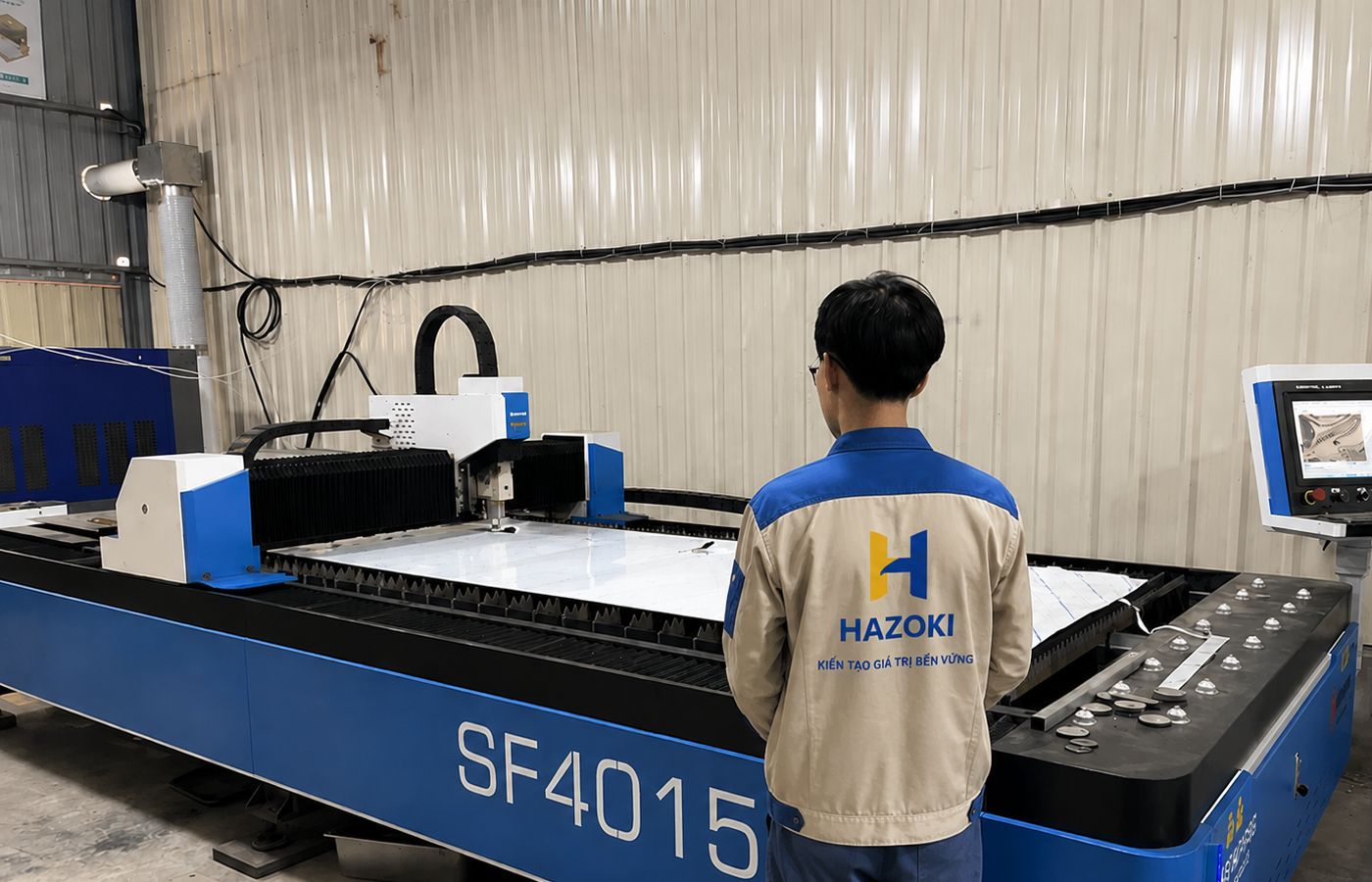 Xưởng gia công inox Hazoki