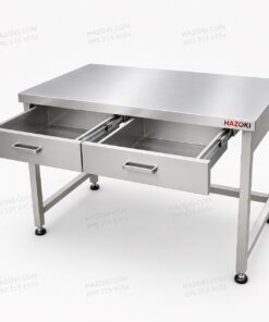 Bàn inox có ngăn kéo 1200mm