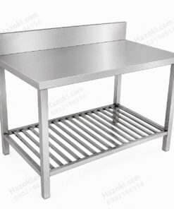 Bàn inox 2 tầng 1200mm phổ thông
