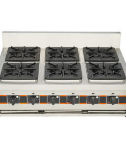 Bếp Âu 6 Họng Chân thấp