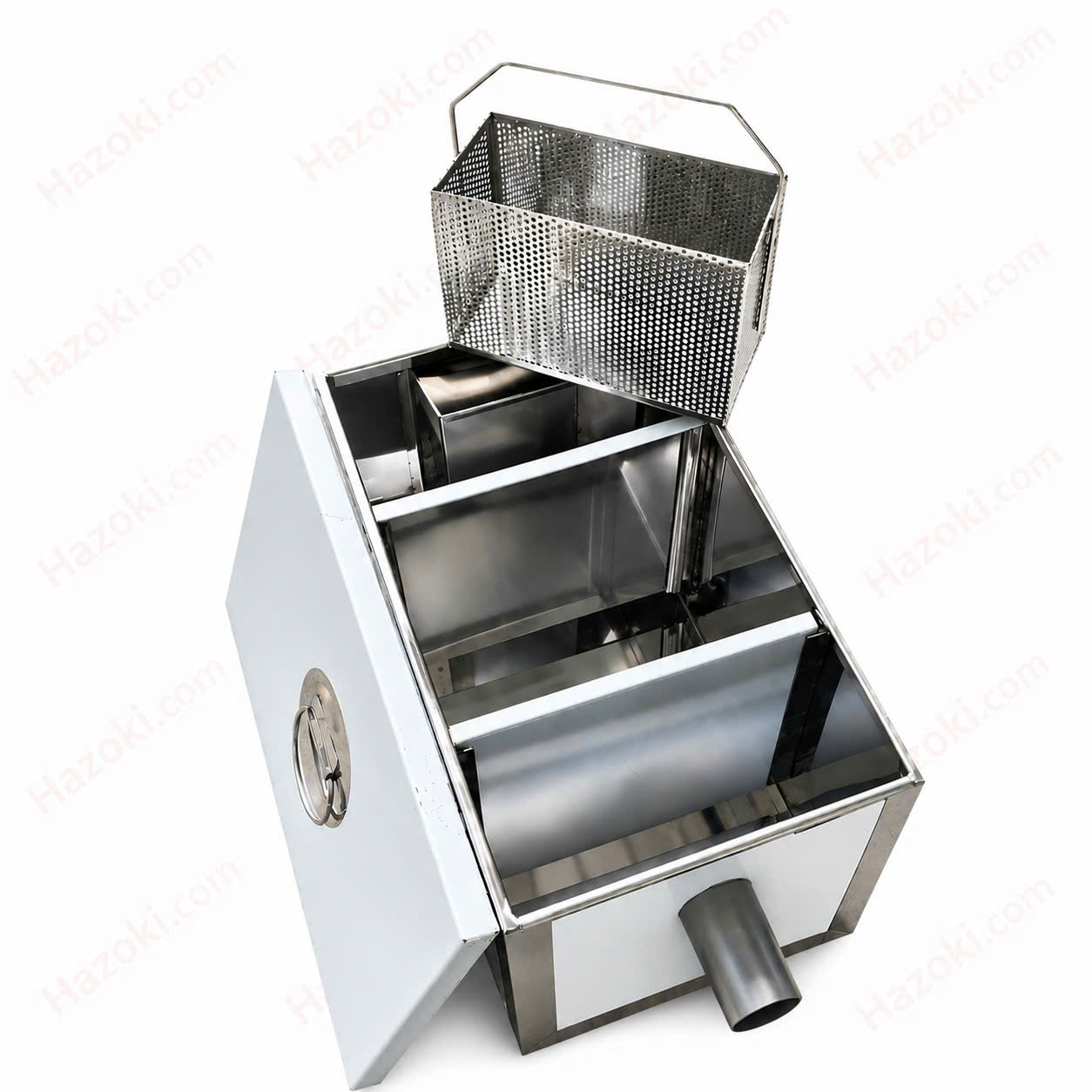 Bể Tách Mỡ Inox 600L - Ảnh 4