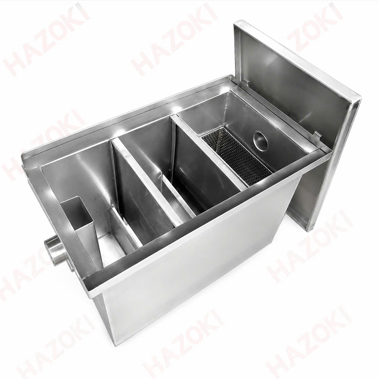 Bể Tách Mỡ Inox 600L