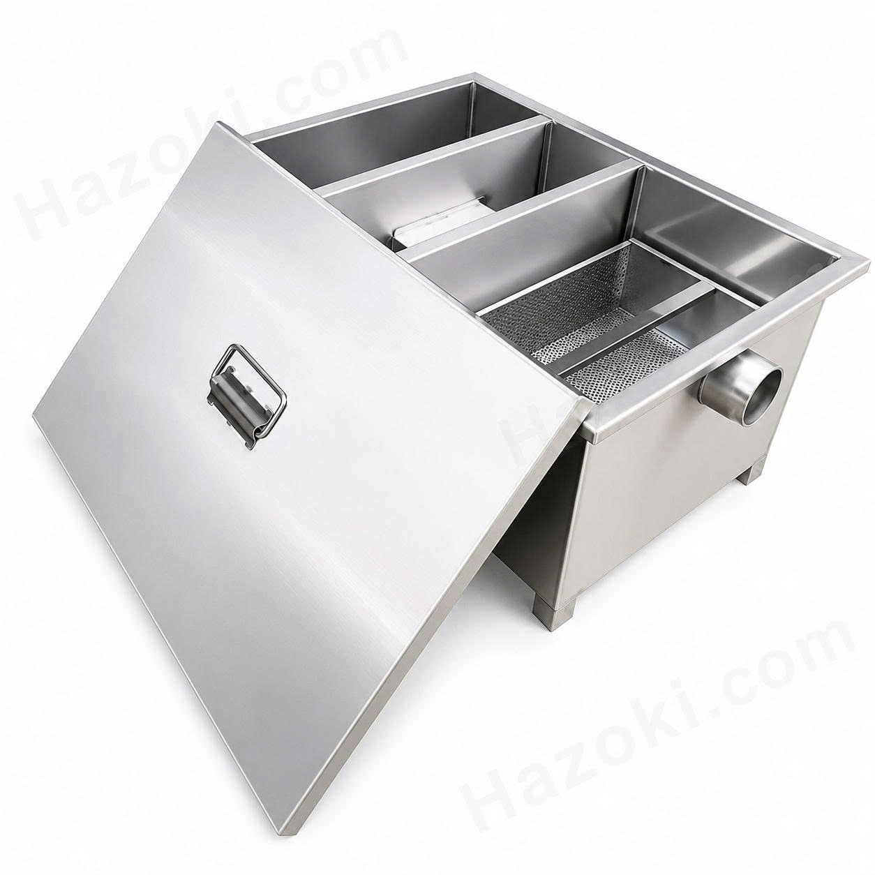 Bể Tách Mỡ Inox 700L