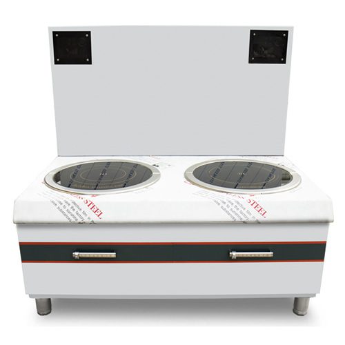 Bếp từ công nghiệp đôi 15kw mặt phẳng