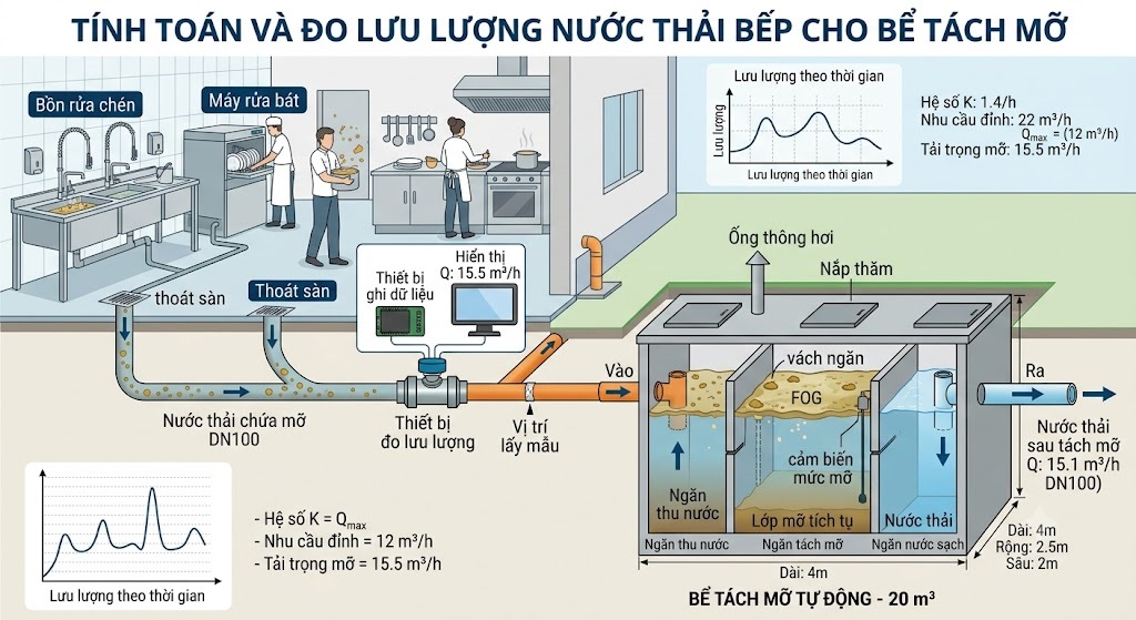 Lưu Lượng Nước Thải
